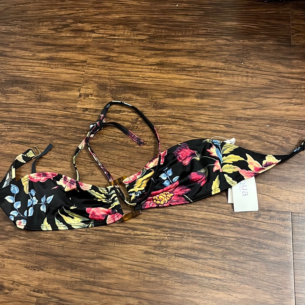 Aqua swimwear top
